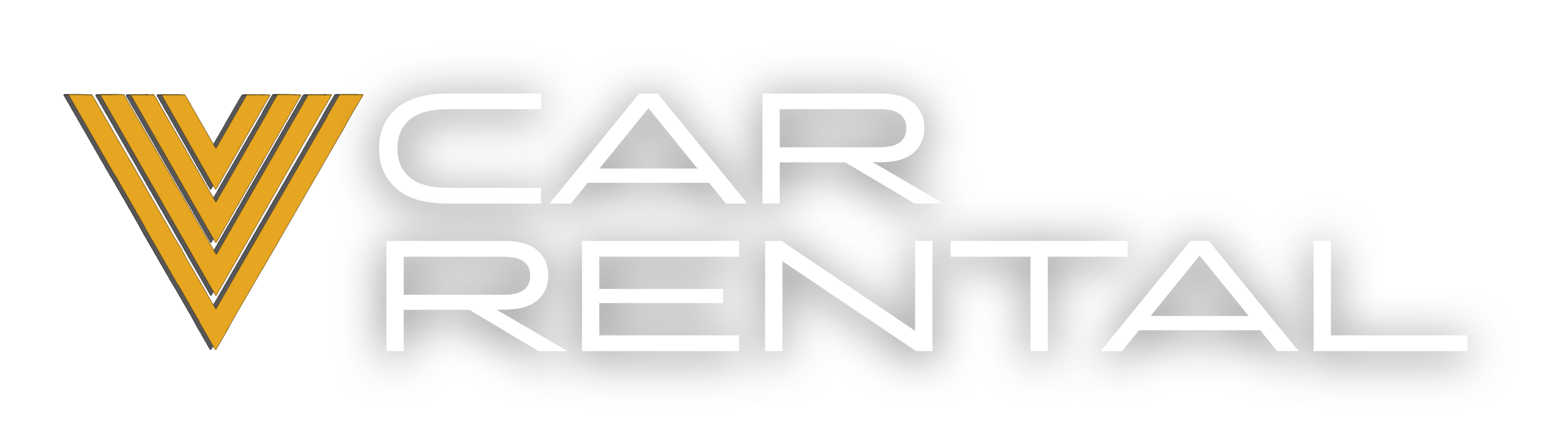V Car Rental Logo